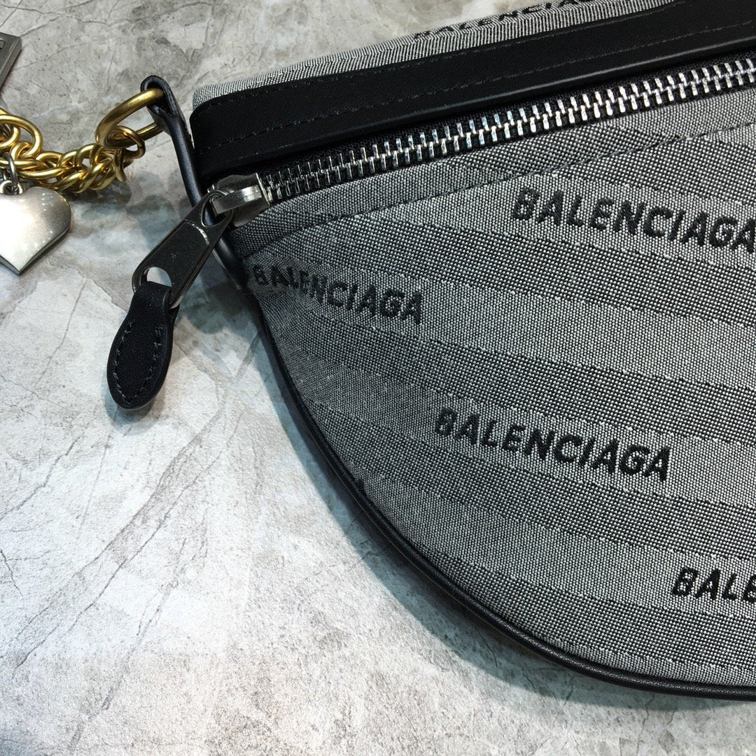 Balen Souvenir XS Belt Bag In Gray, For Women, Bags 9.5in/24cm