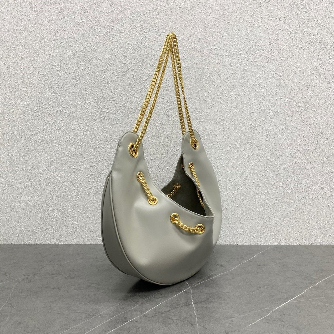 CE Large Ava Chain Grey For Women 13in/33cm