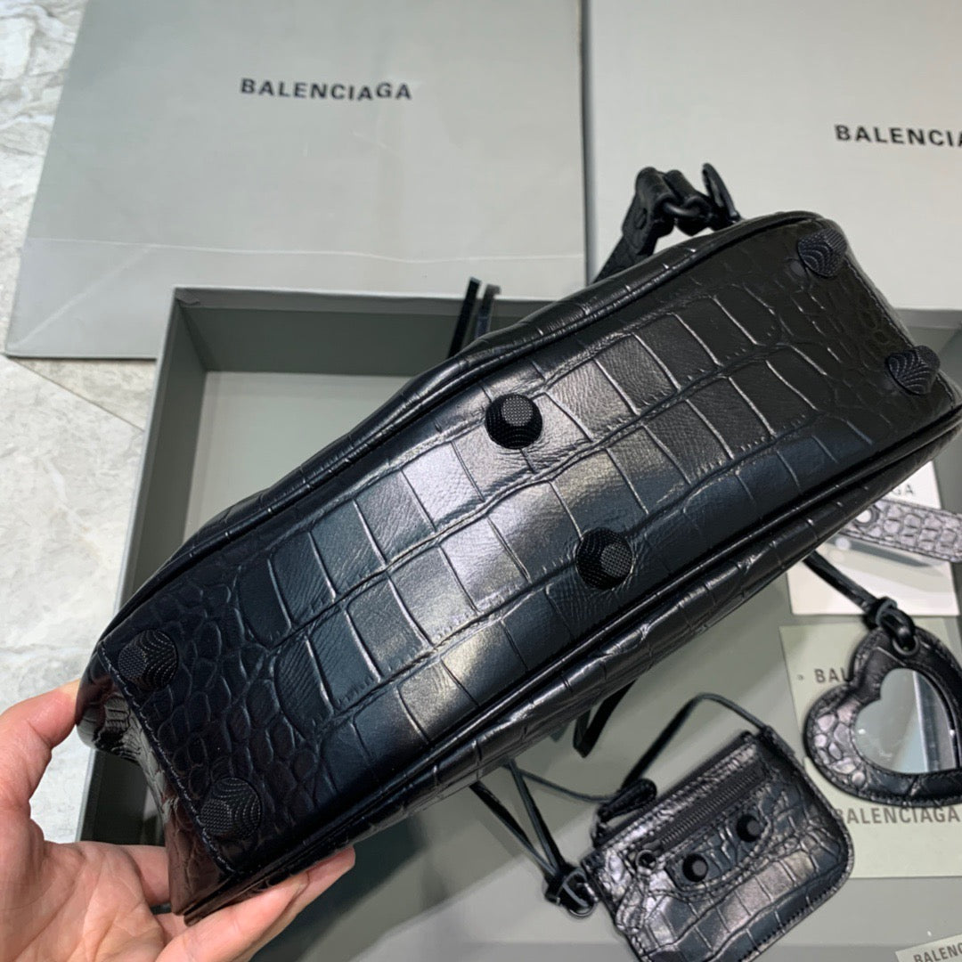 Balen Le Cagole XS Shoulder Bag In Black, For Women, Bags 13in/33cm