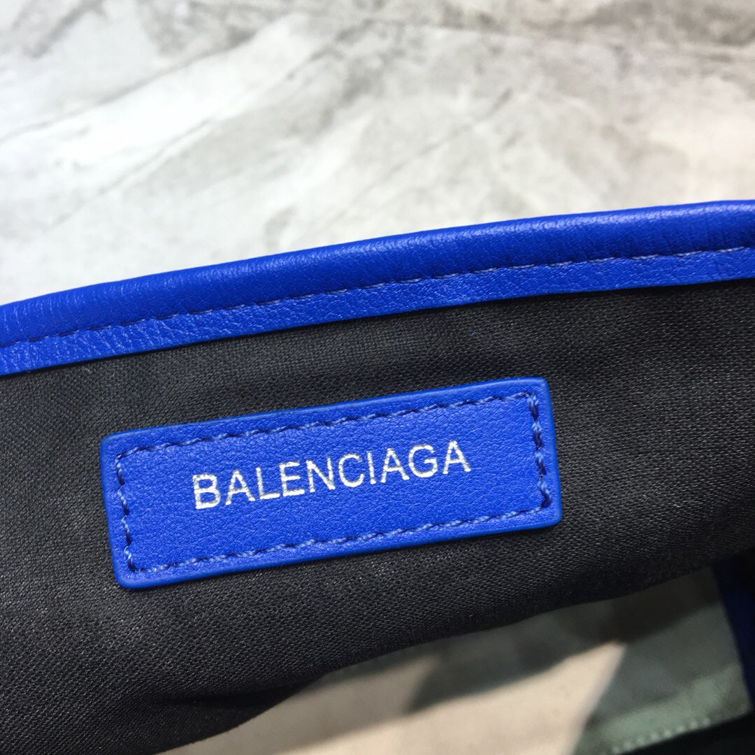 Balen Navy XS Tote Bag In Blue, For Women, Bags 12.6in/32cm