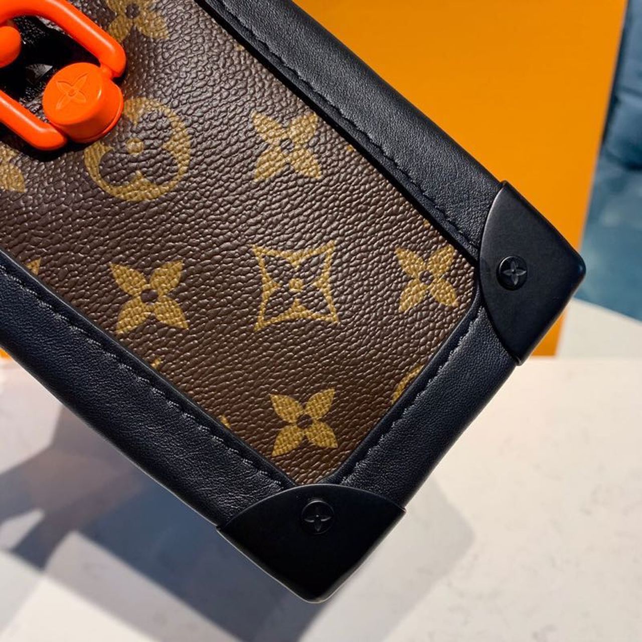 LV Soft Trunk Monogram Canvas For Men, Bags, Shoulder And Crossbody Bags 9.8in/25cm LV M44478