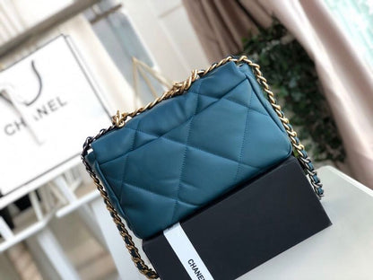 CHL 19 Handbag Teal For Women, Women’s Bags, Shoulder And Crossbody Bags 10.2in/26cm AS1160