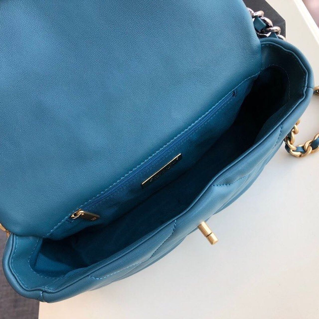 CHL 19 Handbag Teal For Women, Women’s Bags, Shoulder And Crossbody Bags 10.2in/26cm AS1160