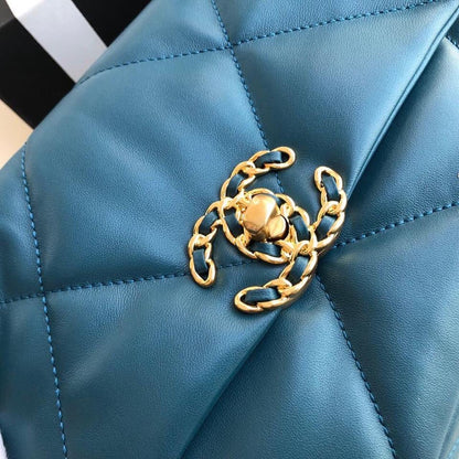 CHL 19 Large Handbag Teal For Women, Women’s Bags, Shoulder And Crossbody Bags 11.8in/30cm AS1161