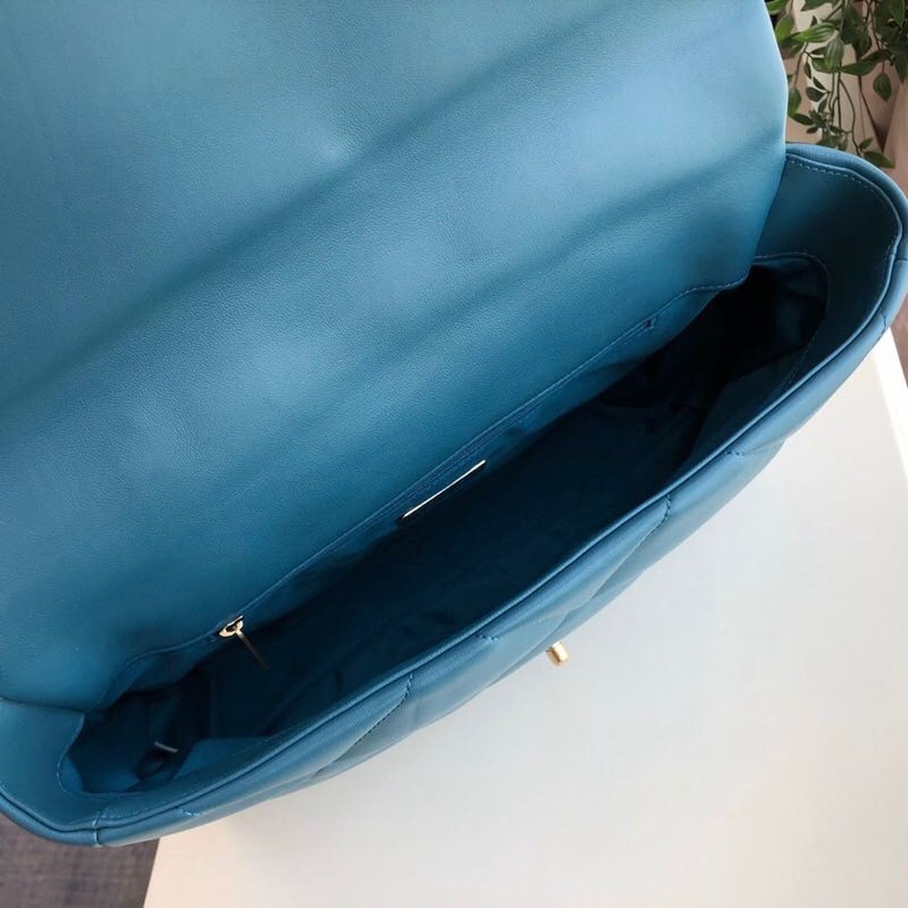CHL 19 Maxi Handbag Teal For Women, Women’s Bags, Shoulder And Crossbody Bags 14in/36cm AS1162