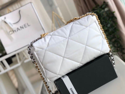 CHL 19 HandBag White For Women 11.8in/30cm