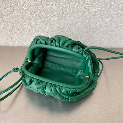 BV Mini Pouch Green, For Women, Bags 8.6in/22cm