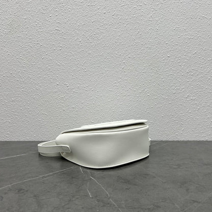 CE Folco Cuir Triomphe White For Women 7in/19cm 198263DU3.01BC