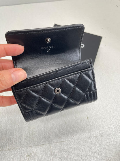 CHL BOY CLASSIC WALLET BLACK SILVER 84432