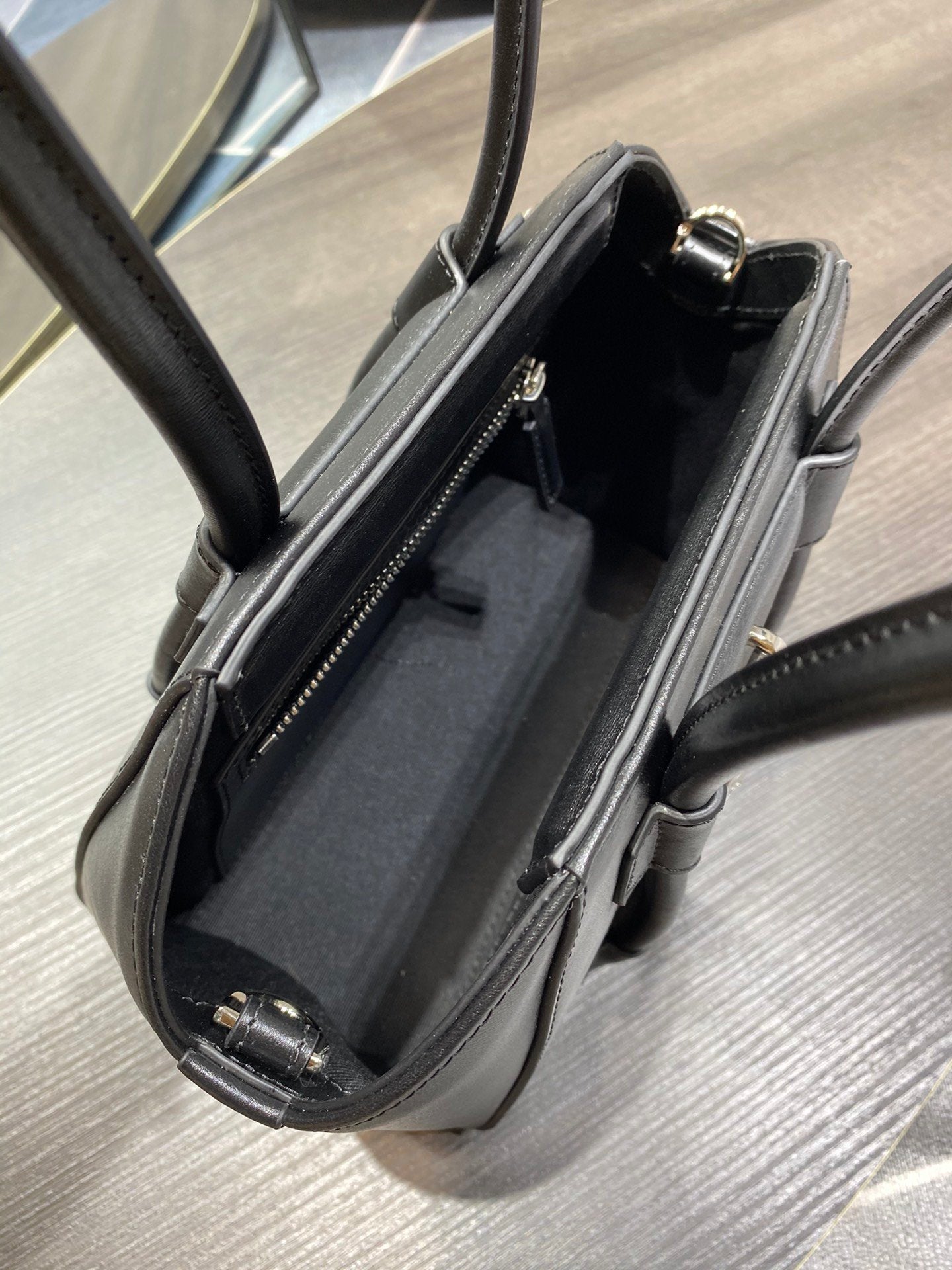 gv Mini Antigona Lock Bag Black For Women, Handbags, Shoulder Bags 8.7in/22cm GVC