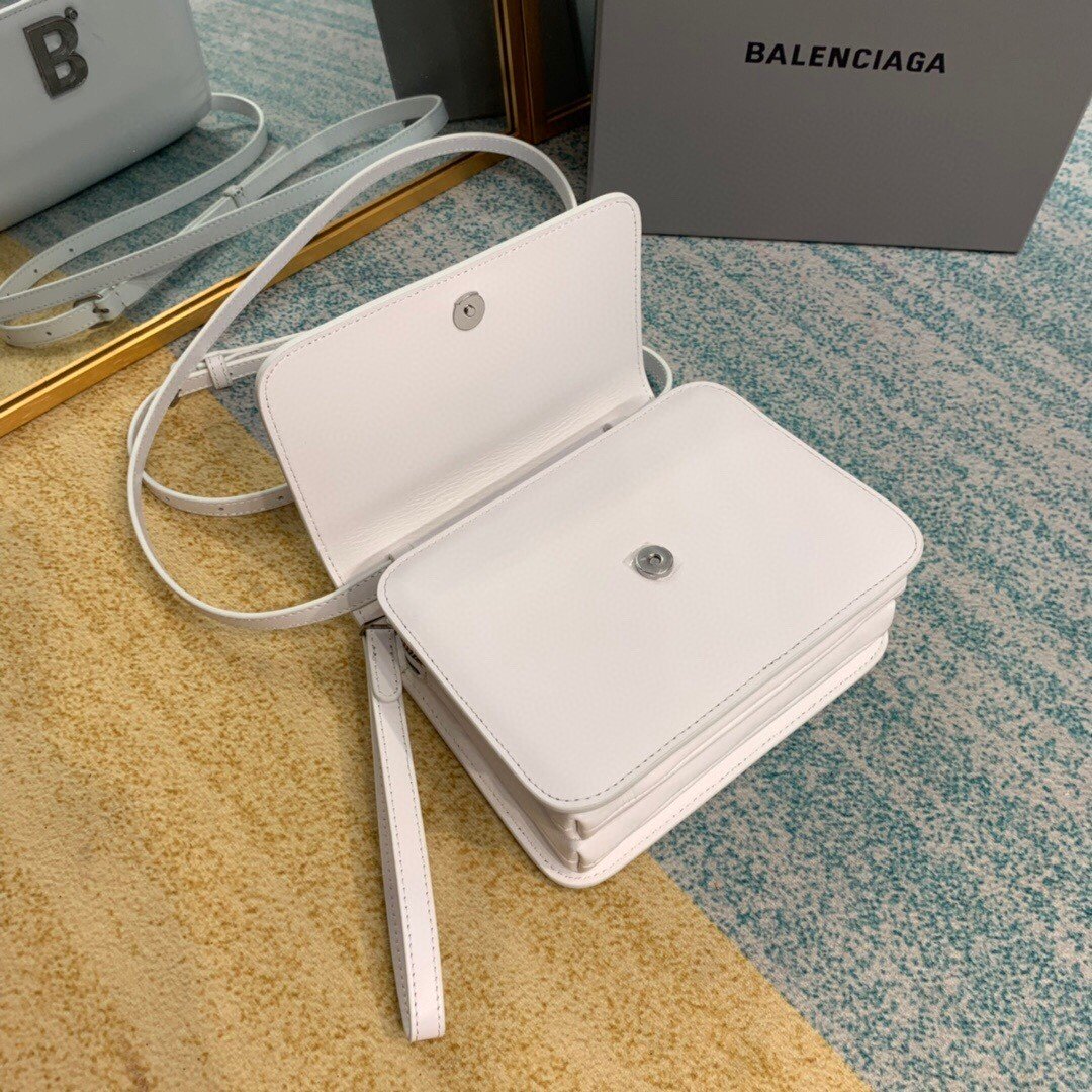 Balen Bolso Bandolera B In White, For Women,  Bags 7in/18cm