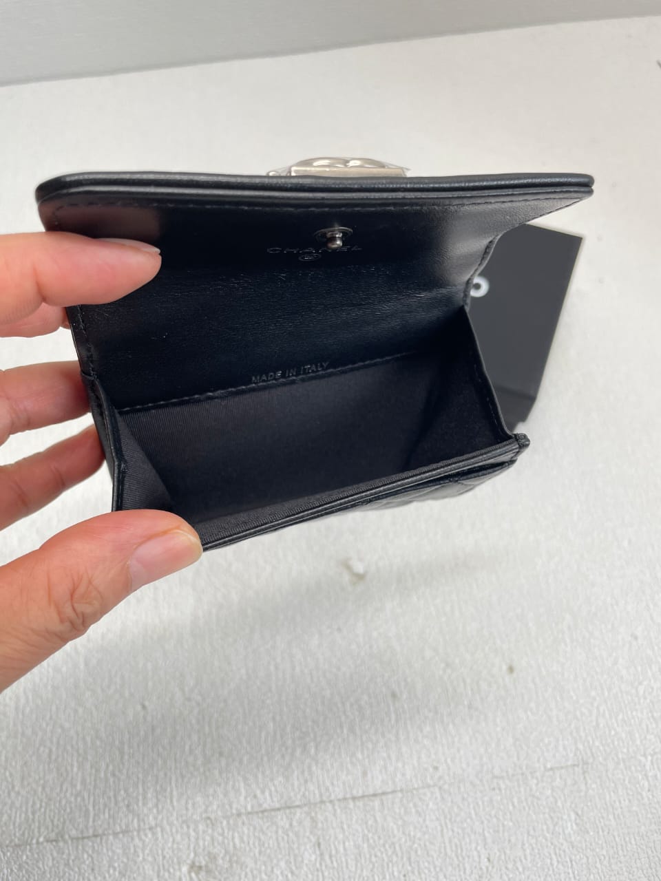 CHL BOY CLASSIC WALLET BLACK SILVER 84432