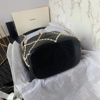 CHL 21 Handbag Black For Women, Women’s Bags 8.6in/22cm
