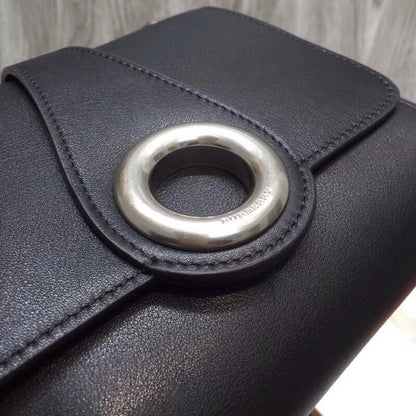 BB Grommet Detail Crossbody Bag Black For Women, Bags 7.1in/20cm