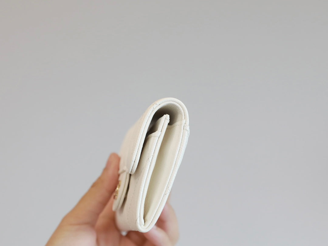 CHL CLASSIC CARD HOLDER WALLET WHITE AP0214