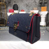 LV Vavin PM Monogram Empreinte Navy Blue/Red For Women, Women’s Handbags, Shoulder And Crossbody Bags 9.8in/25cm LV M52271