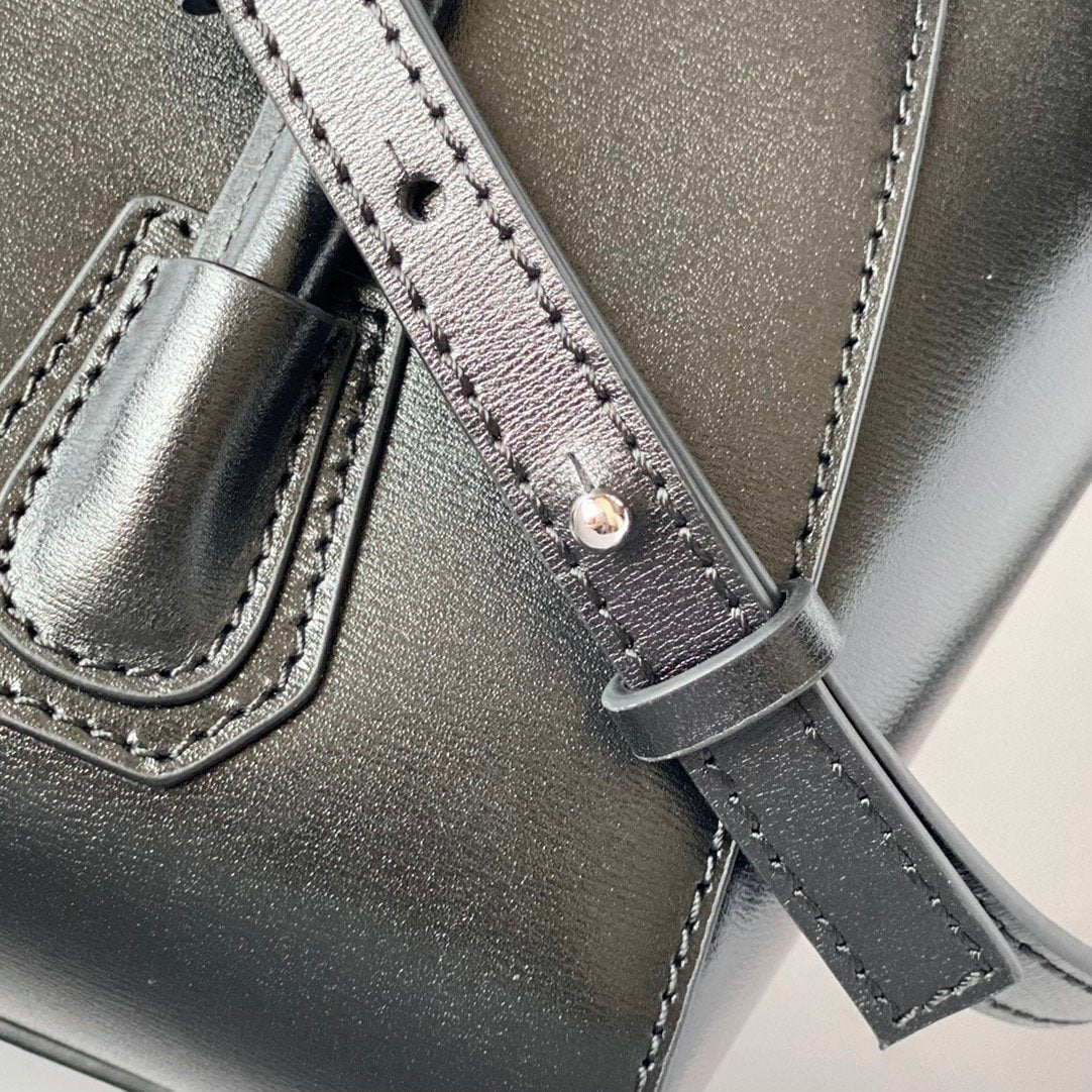 gv Mini Antigona Lock Bag Black For Women, Handbags, Shoulder Bags 8.7in/22cm GVC