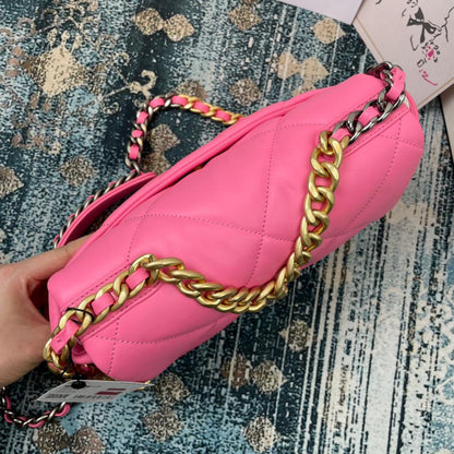 CHL 19 Handbag 26cm PiNike For Women AS1160
