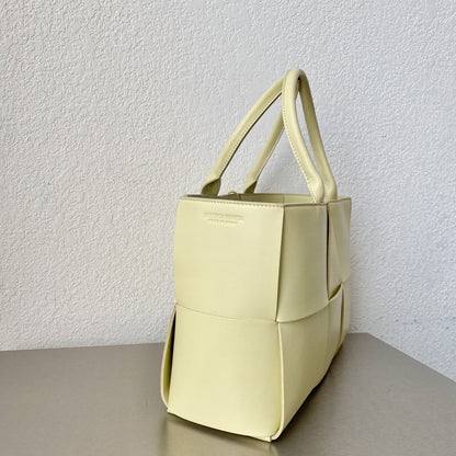 BV Arco Tote Bag For Women 16.14in/41cm In Yellow Ice Cream 609175VCQC27450