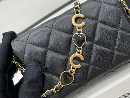 CHL Classic Distressed Black For Women, Women’s Bags 4.7in/12cm
