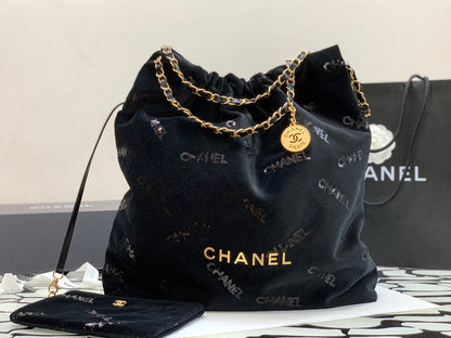 CHL Big CHL 22 Handbag Black For Women, Women’s Bags 18.9in/48cm