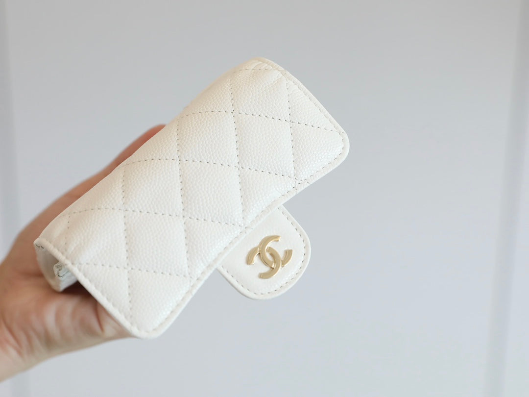 CHL CLASSIC CARD HOLDER WALLET WHITE AP0214