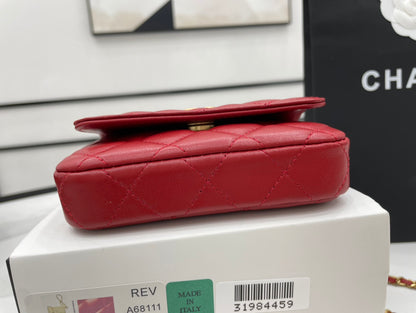 CHL Classic Distressed Red For Women, Women’s Bags 4.7in/12cm