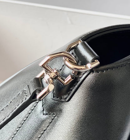 gv Mini Antigona Lock Bag Black For Women, Handbags, Shoulder Bags 8.7in/22cm GVC