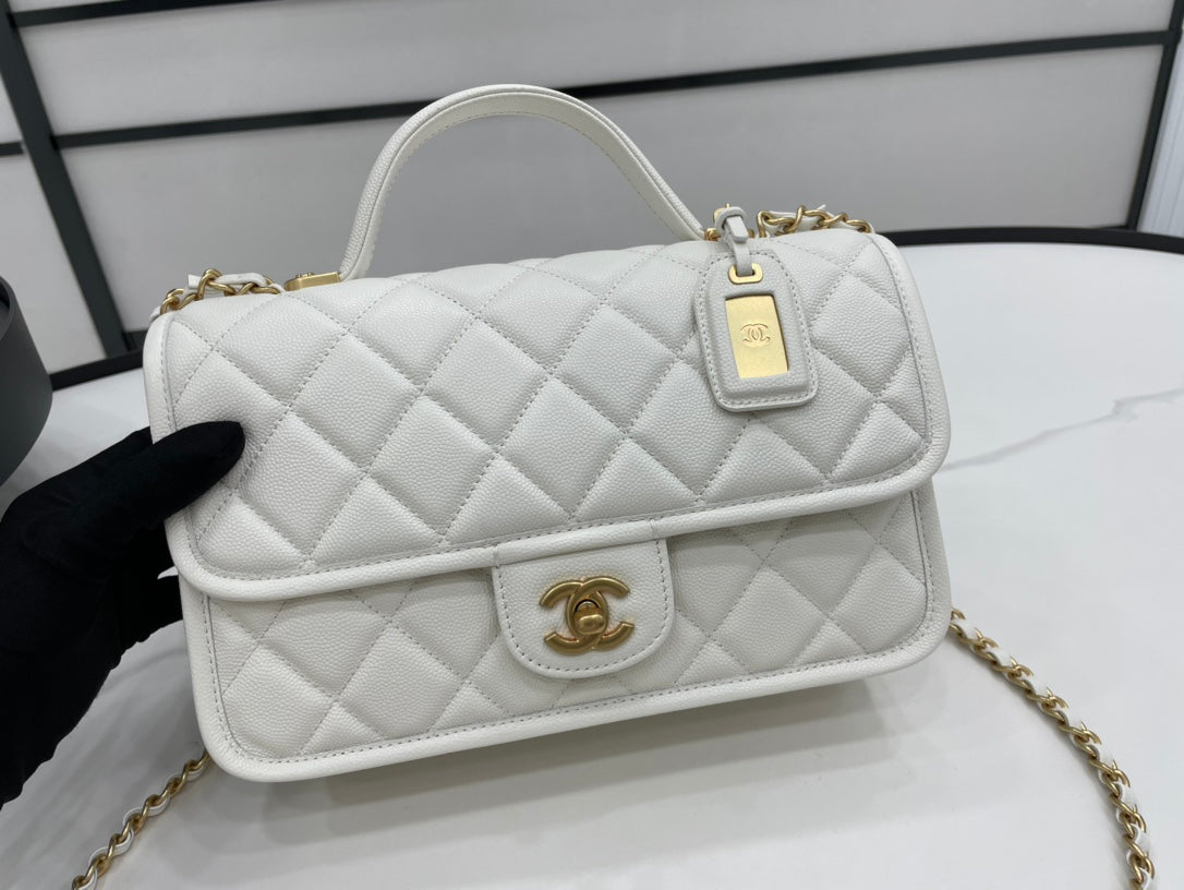 CHL AS3653 22K Bag White For Women, Women’s Bags 9.8in/25cm