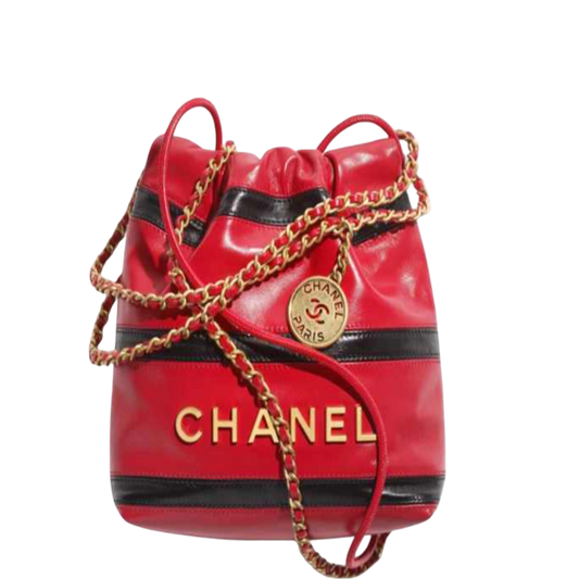 CHL 22 MINI BAG RED AND BLACK 7.8 INCHES/20 CM