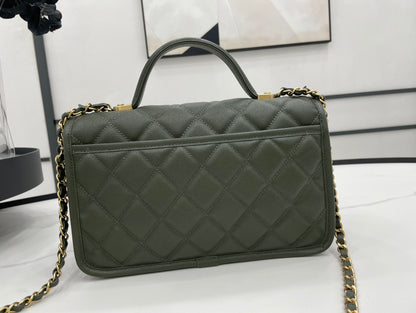 CHL AS3653 22K Bag Dark Green For Women, Women’s Bags 9.8in/25cm