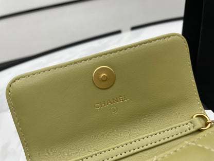 CHL Classic Distressed Green For Women, Women’s Bags 4.7in/12cm