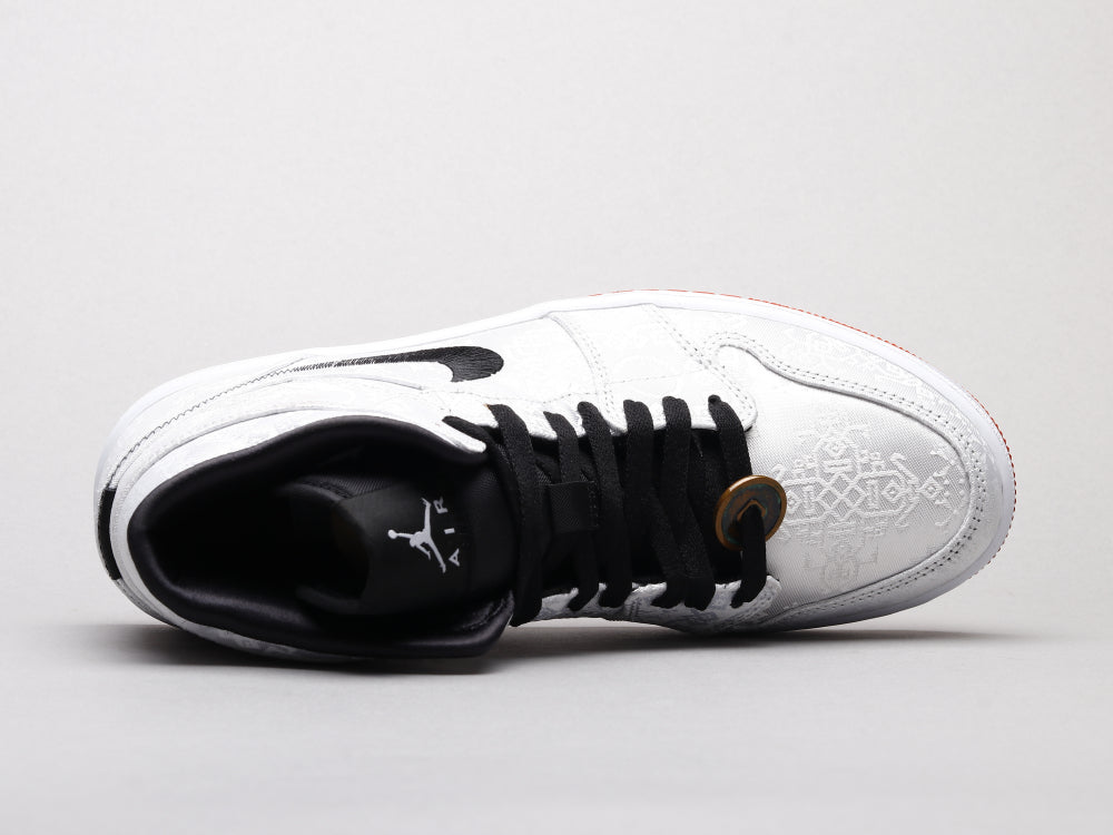 FC - AJ1 Edison Chen White Silk