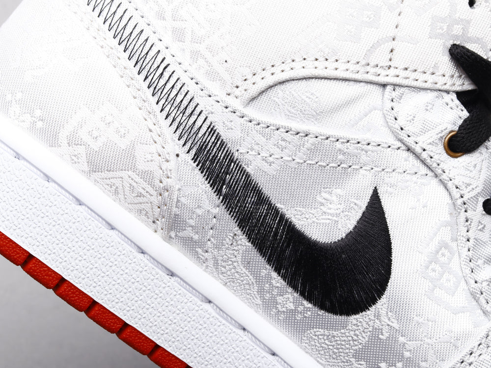 FC - AJ1 Edison Chen White Silk