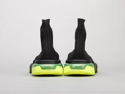 FC - Bla Socks Air Cushion Black Green Sneaker
