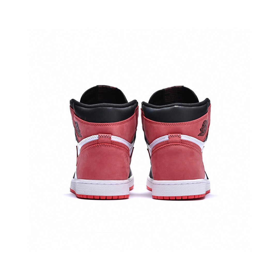 FC - AJ1 High Six Crowns Black and Red