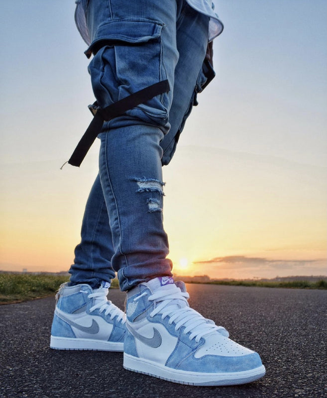 FC - AJ1 High Washed Blue