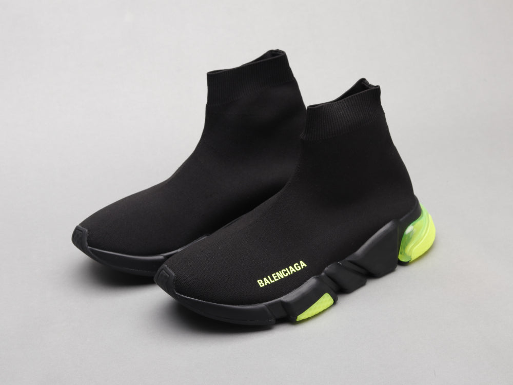 FC - Bla Socks Air Cushion Black Green Sneaker