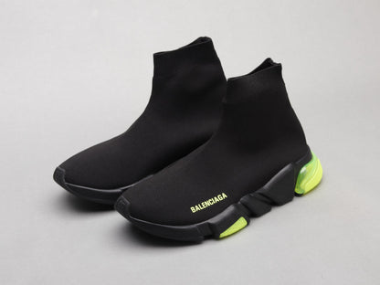FC - Bla Socks Air Cushion Black Green Sneaker