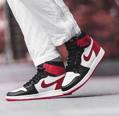 FC - AJ1 High Six Crowns Black and Red