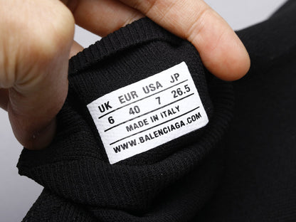 FC - Bla Socks Shoes Black and White Sneaker