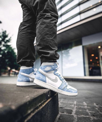 FC - AJ1 High Washed Blue