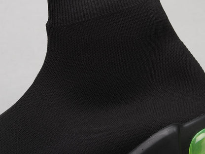 FC - Bla Socks Air Cushion Black Green Sneaker