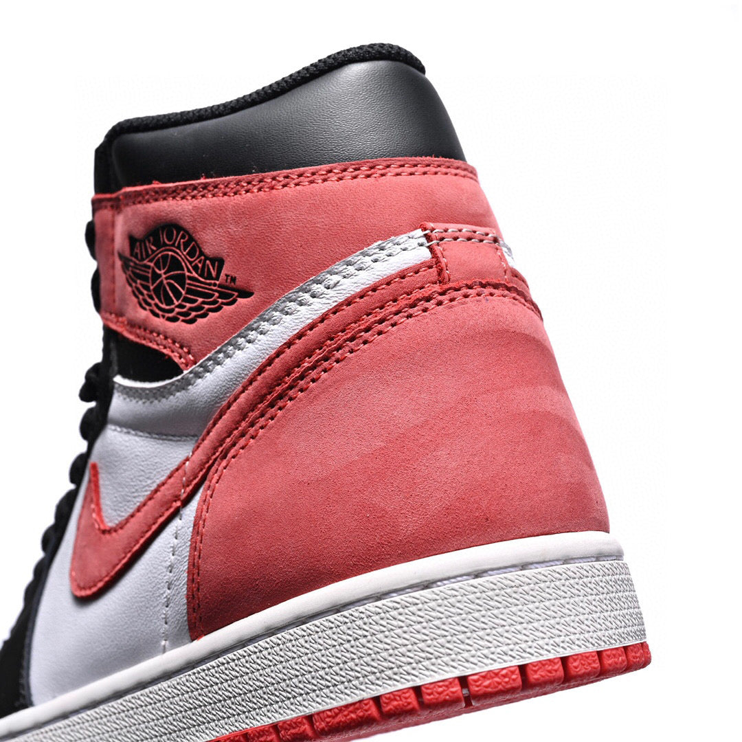 FC - AJ1 High Six Crowns Black and Red